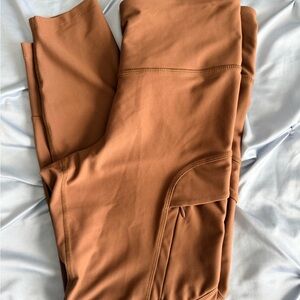 Old Navy Women's Leggings in Rust Brown